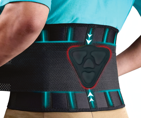 Faja lumbar con almohadilla 3d
