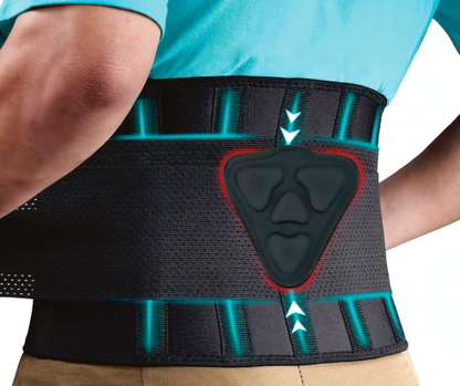 Faja lumbar con almohadilla 3d