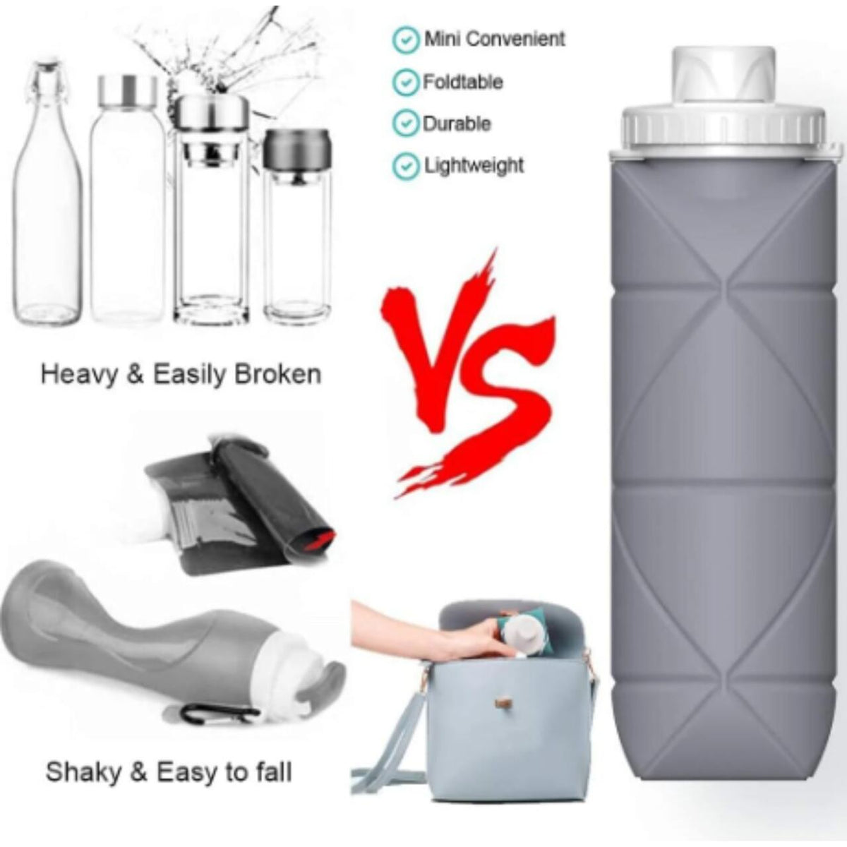 Vaso plegable