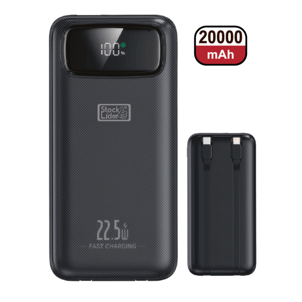 Power Bank Carga Rápida 20000 Mah