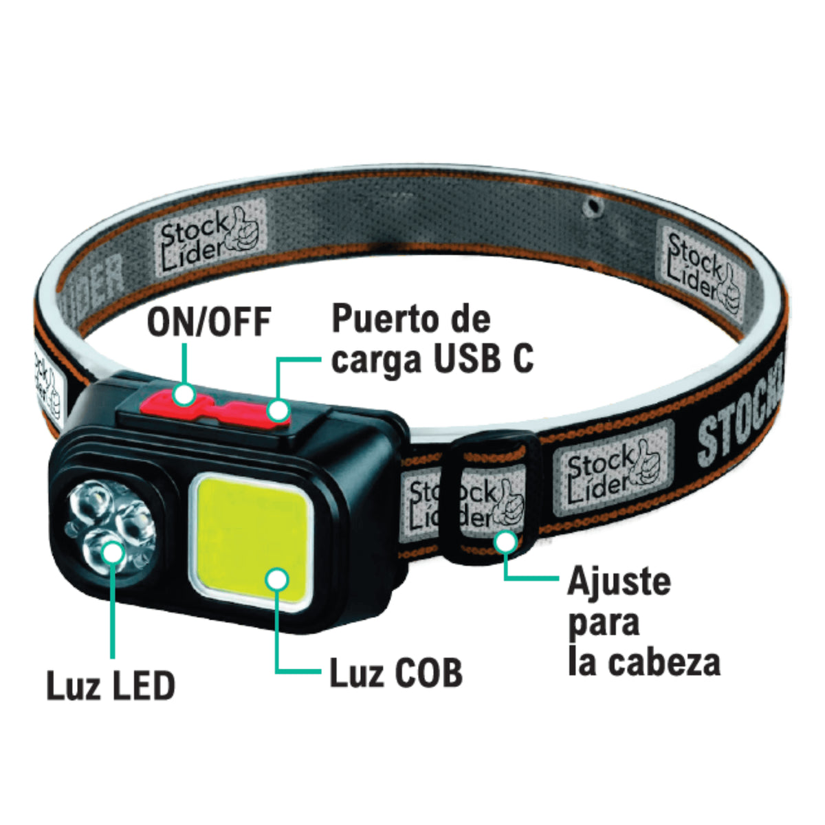 LINTERNA DE CABEZA