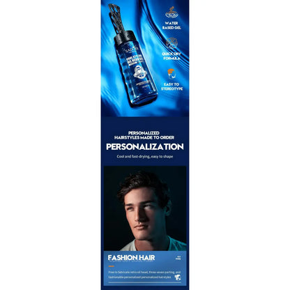 Gel Fuerte con Ajuste de Cera – Estilo Duradero, Acabado Profesional (280 ml)