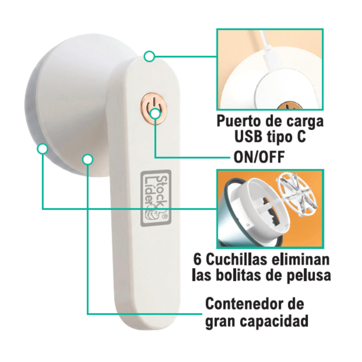 Quitapelusas Eléctrico