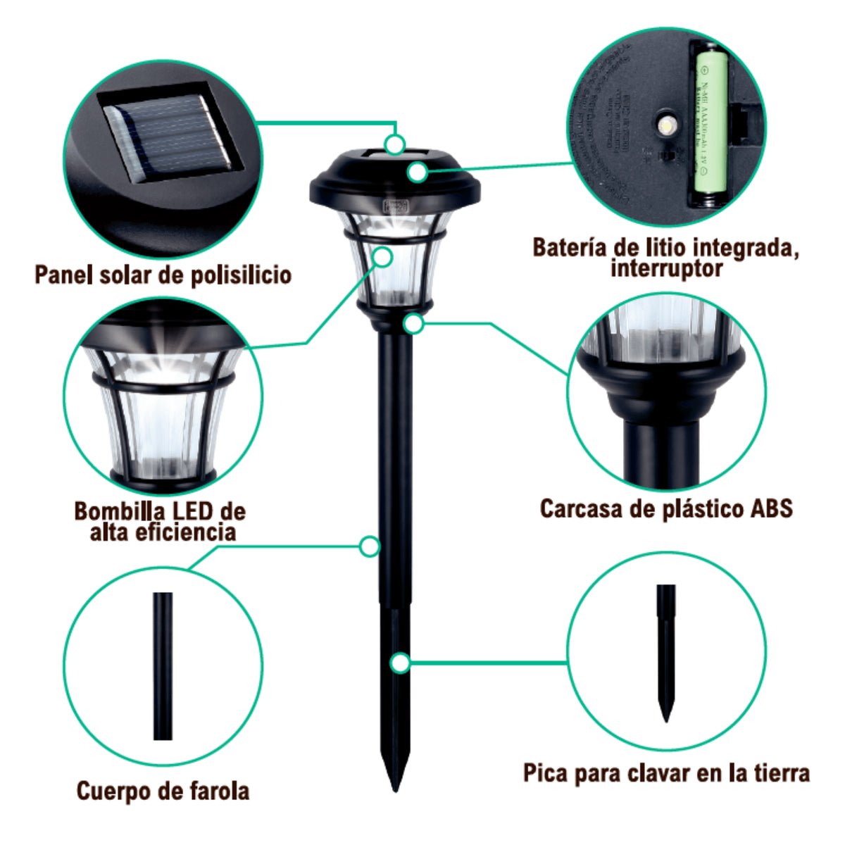 Lámpara Solar