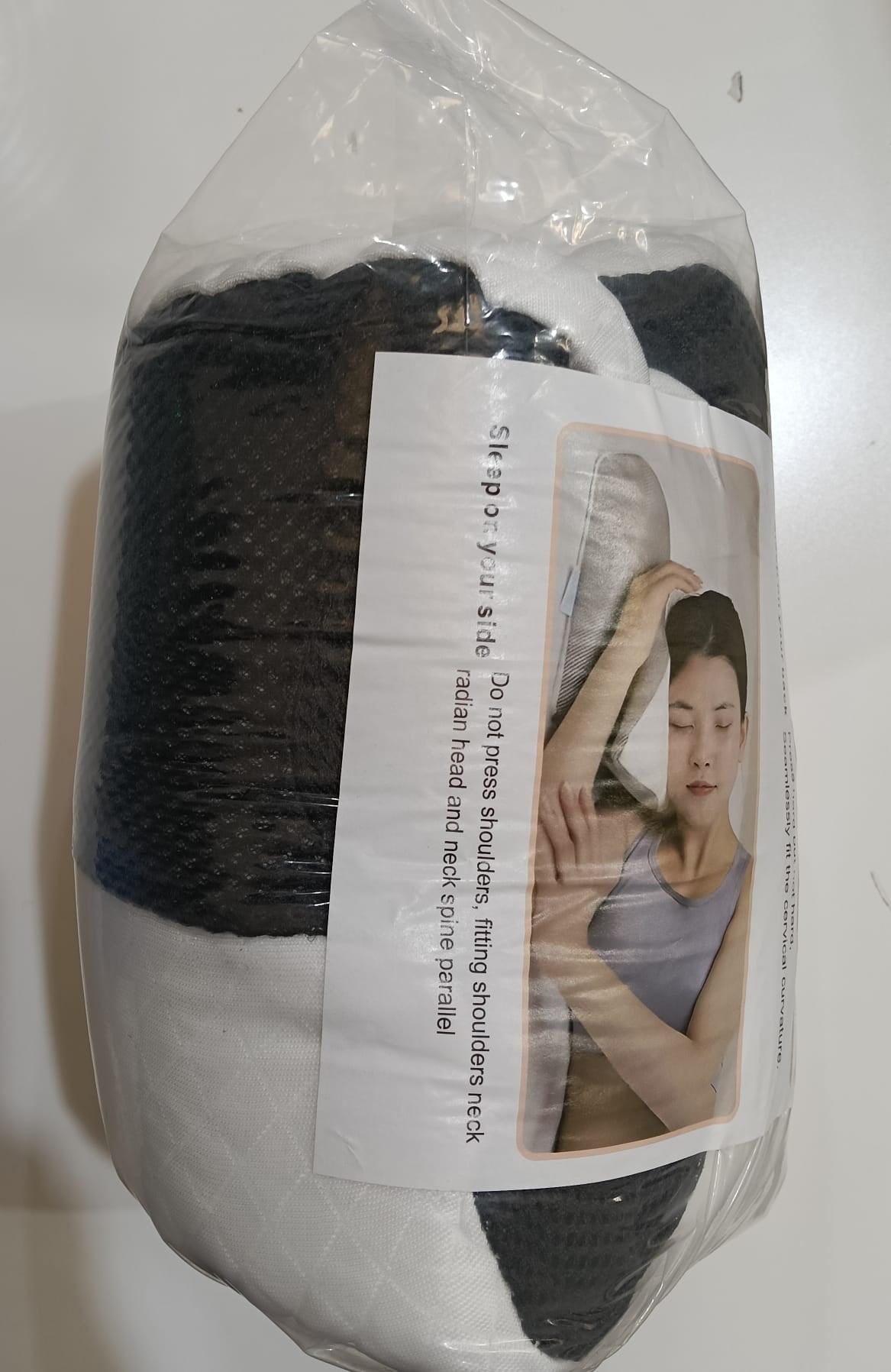 Almohada Ergonómica Cervical de Contorno | Soporte Adaptable para Descanso