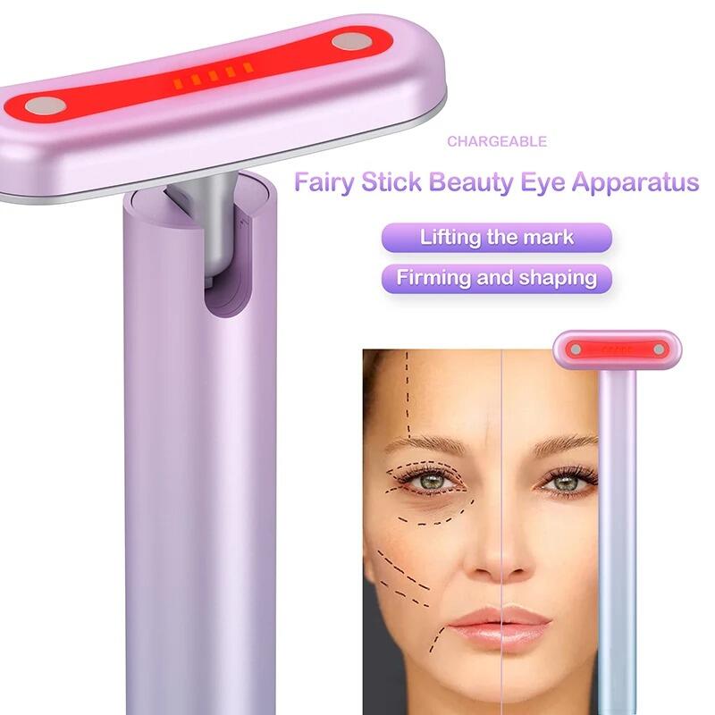 Massatge Facial 4 en 1 amb Llum Roja LED – El Secret d'un Rostre Radiant