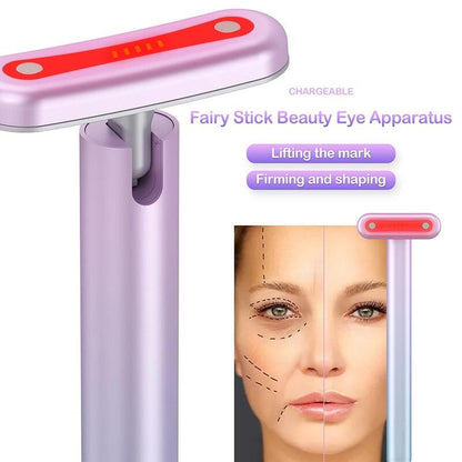 Massatge Facial 4 en 1 amb Llum Roja LED – El Secret d'un Rostre Radiant
