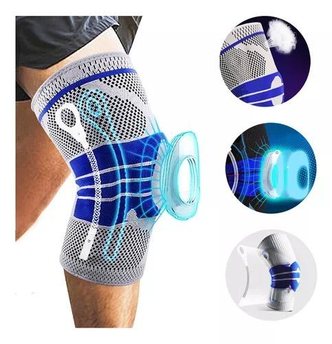 Rodillera Deportiva Transpirable de Compresión 3D – Soporte, Estabilidad y Máximo Confort