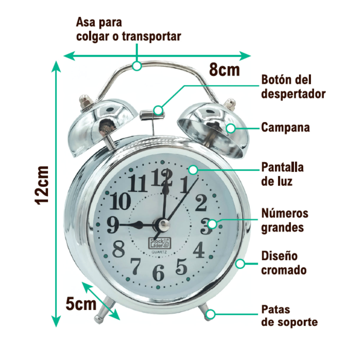 RELOJ DESPERTADOR