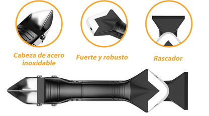 Raspador de silicona multifunción