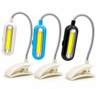 LÁMPARA LED COB CON PINZA