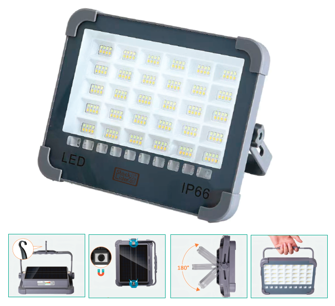 FOCO LED SOLAR