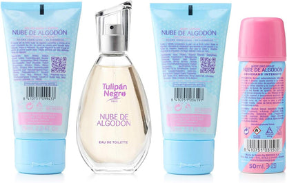 Tulipán Negro – Nube de Algodón | Estuche de Regalo Unisex