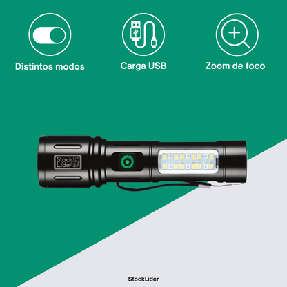 Linterna recargable