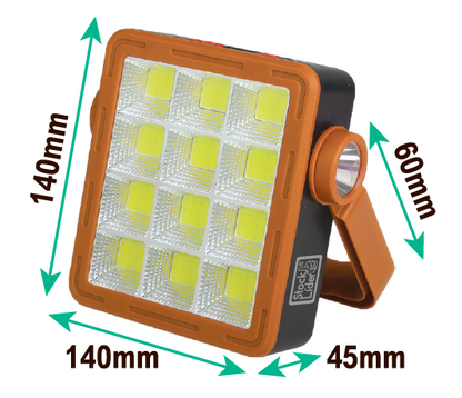 Lámpara solar multifunción