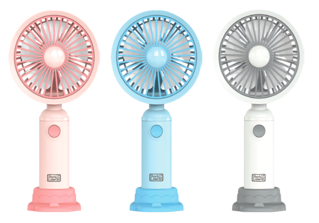 Ventilador portátil con base