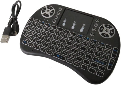 Teclado Inalámbrico Con Panel Táctil Retroiluminado. Android/tv/pc