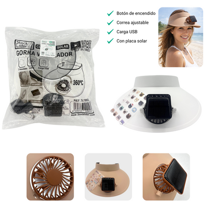 Gorra ventilador