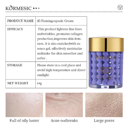 Crema Facial Refermant Càpsula 3D (64gr) – Lífting Instantani i Nutrició Profunda