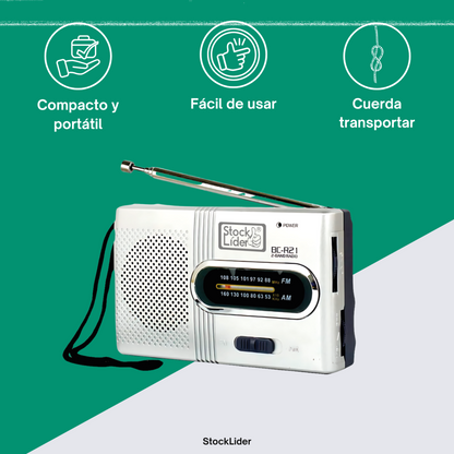 Radio AM-FM portátil