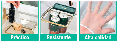 Bolsas para colgador de fregadero