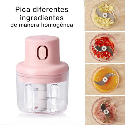 PICADOR DE VERDURA ELECTRICO 250ML