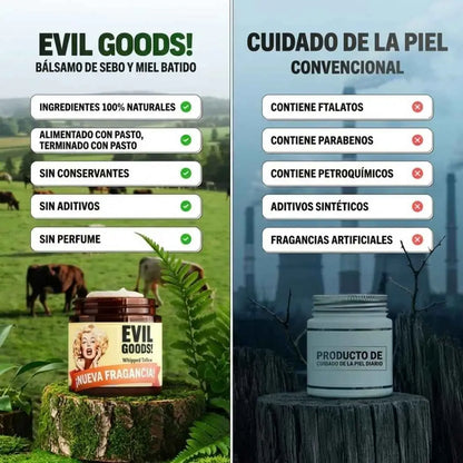 Crema Nutritiva de Sebo de Res Evil Goods 120g