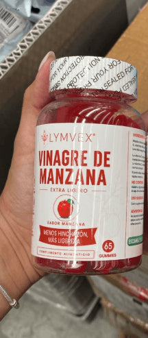 Gummies de Vinagre de Manzana para Digestión y Adelgazamiento – Gomitas Keto Detox 65 Unidades