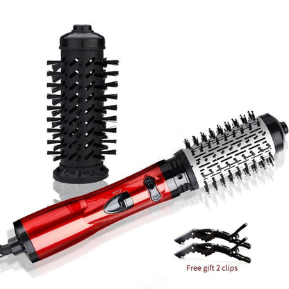 Raspall d'Aire Calent 2 en 1 – Allisador, Ondulador i Assecador de Cabell