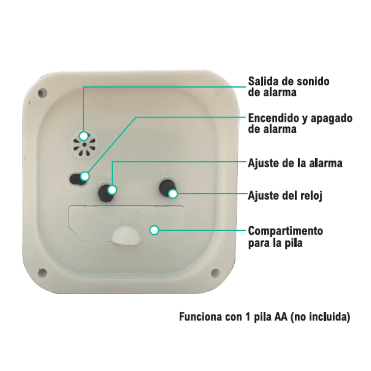 RELOJ DESPERTADOR