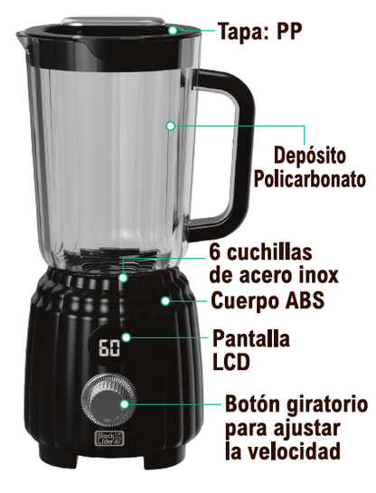 Batidora de vaso