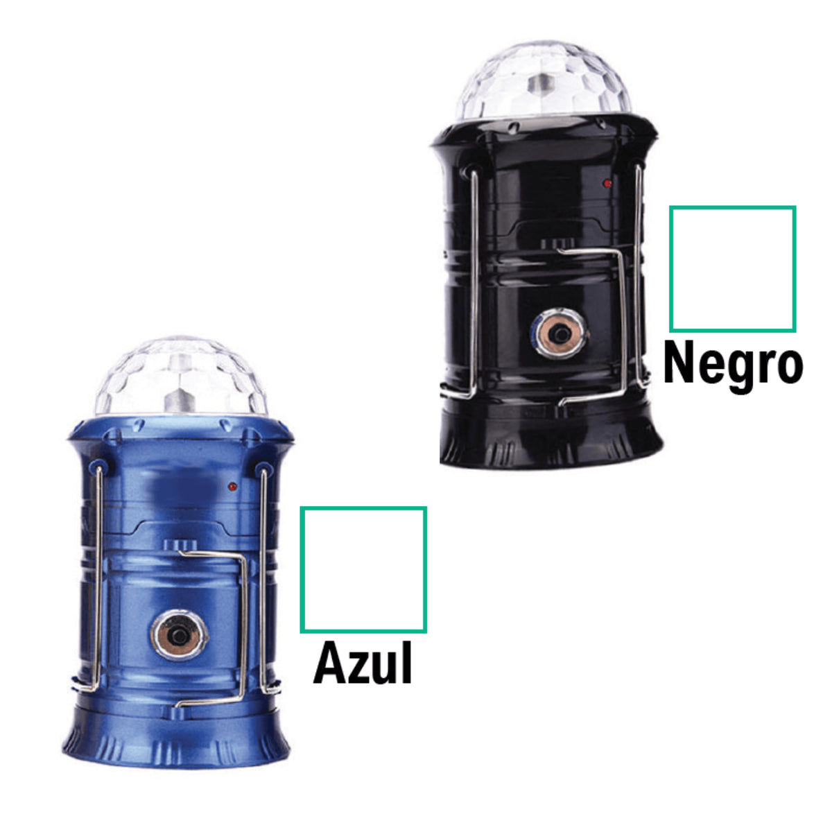 Lámpara Camping Con Bola De Luz