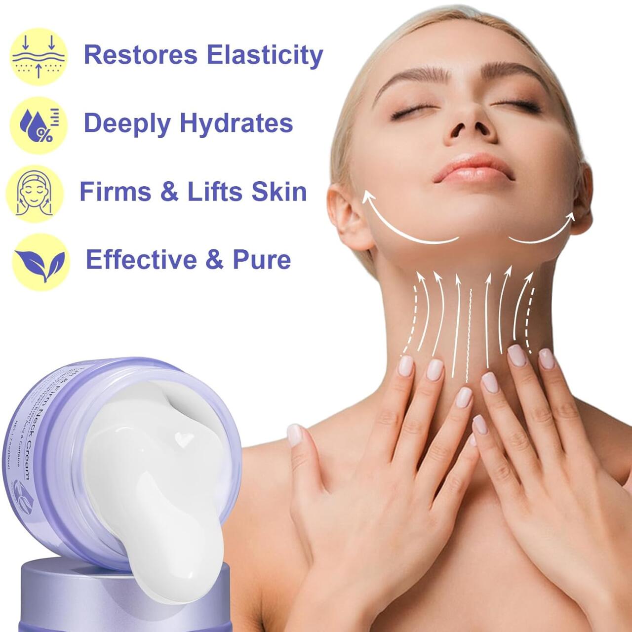Crema Antienvejecimiento Para el Cuello y Escote