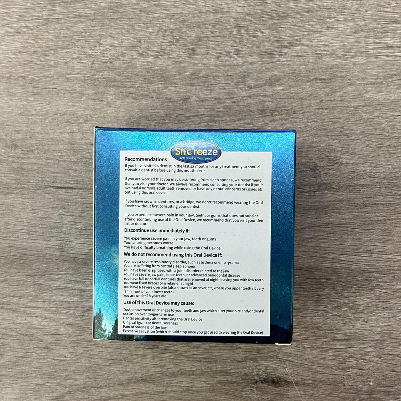 Protector Bucal Antironcs – Dispositiu d'Avanç Mandibular de Silicona de Grau Alimentari, Unisex, Transparent