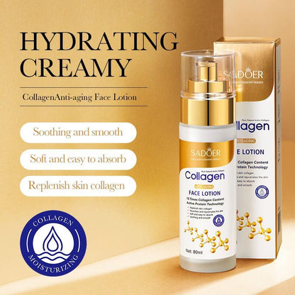 Loción Facial Antiedad Con Colágeno Puro - 80ml