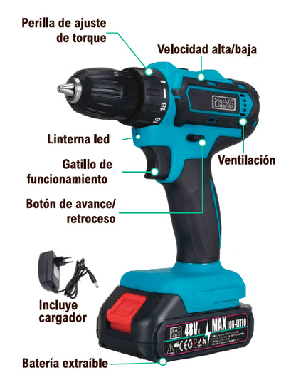TALADRO ATORNILLADOR INALÁMBRICO
