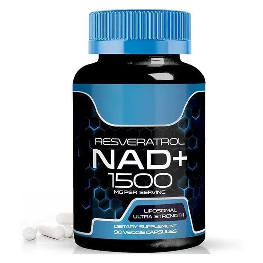 Resveratrol NAD+ 1500mg Liposomal (90 Cápsulas)