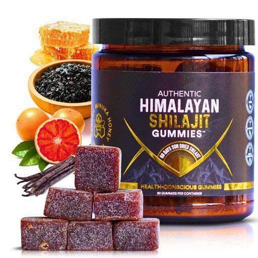 Himalayan Gold Shilajit Gummies – Energía Natural, Enfoque y Vitalidad Diaria