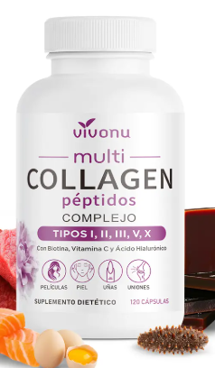 Càpsules de Col·lagen amb Vitamina C – Cura Diària per a Pell, Cabell i Ungles