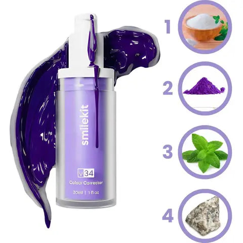 Blanquejador Dental Lila V34