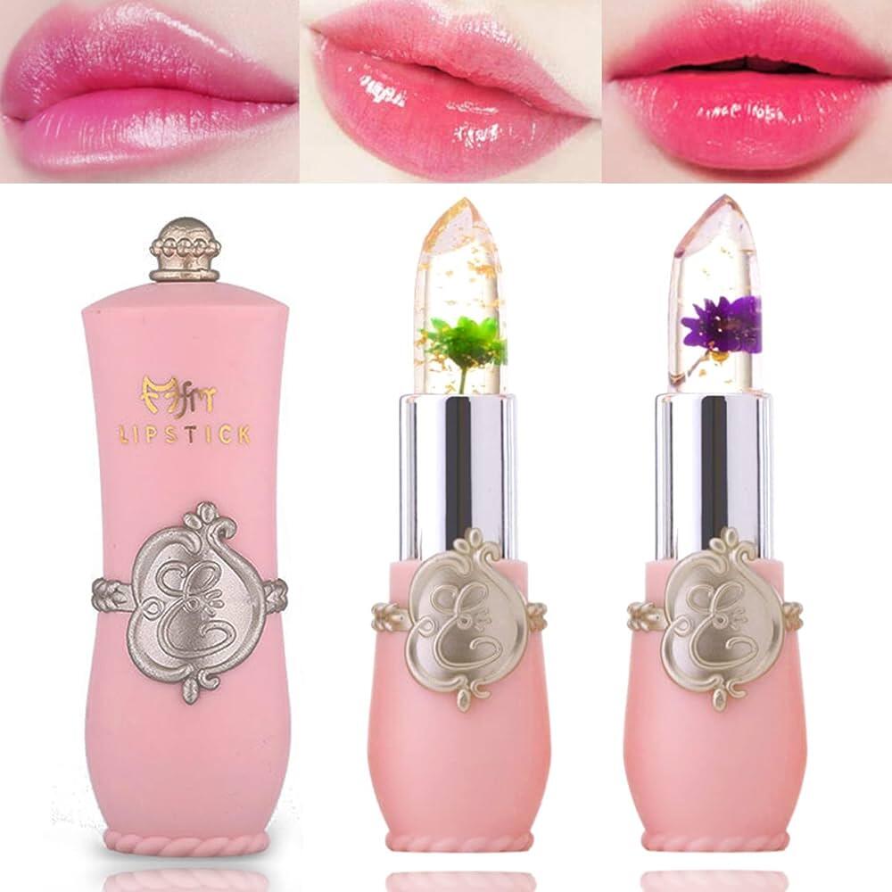 Batom Transparente Floral