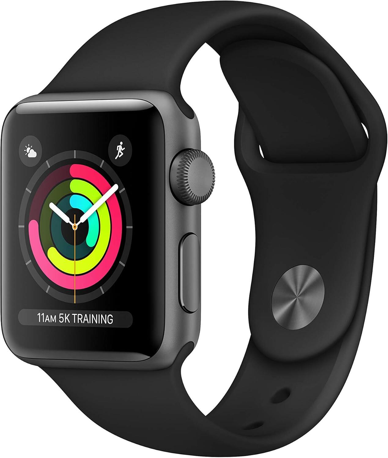 Smartwatch negro+ Airpods (reloj inteligente)