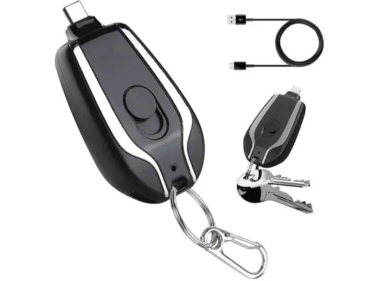 Porta-chaves carregador tipo C 2220mAh
